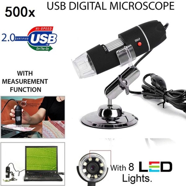 500 x USB Microscope Magnification Endoscope Magnifier I0695BK05 Carousel 2