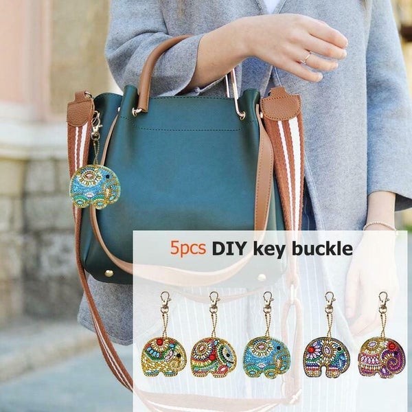 Diamond Painting Keychain Kit Bag Purse Phone Car Decoration I1625MC0 Carousel 14