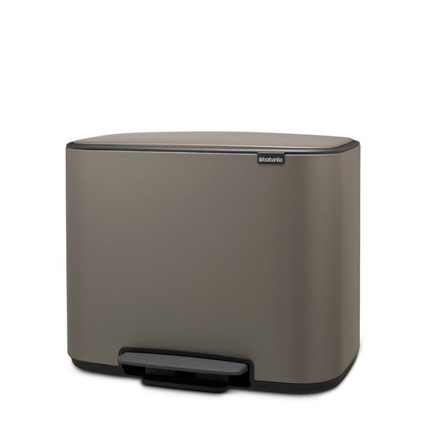 Brabantia Bo Pedal Bin (36L) Platinum Carousel 1