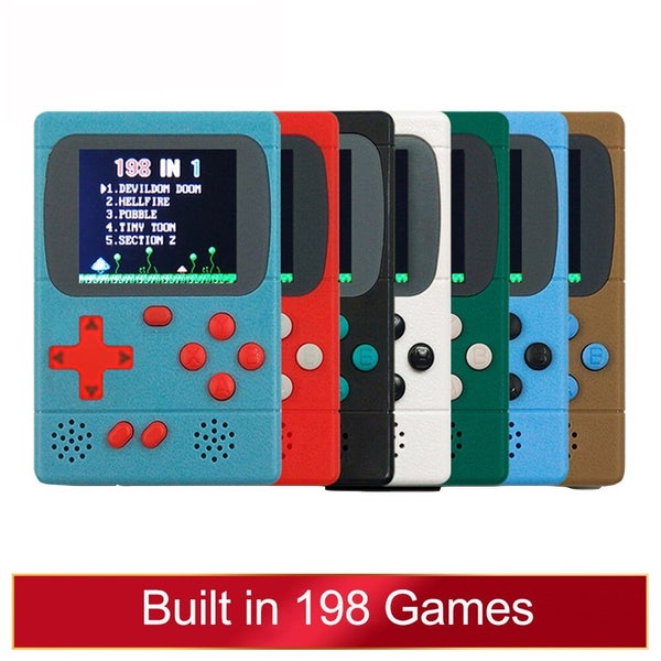 YLW GC36 Built in 8Bit 198 Games Portable Mini Video Game Console 2.0 Carousel 2