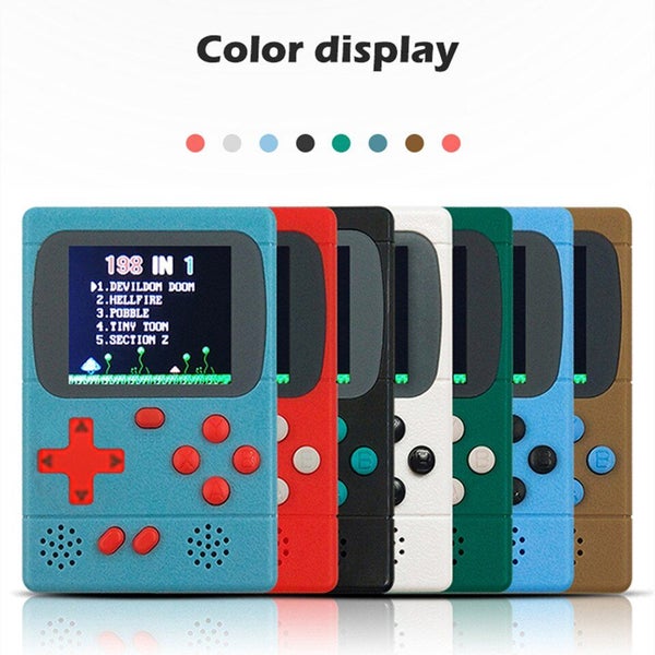 YLW GC36 Built in 8Bit 198 Games Portable Mini Video Game Console 2.0 Carousel 7