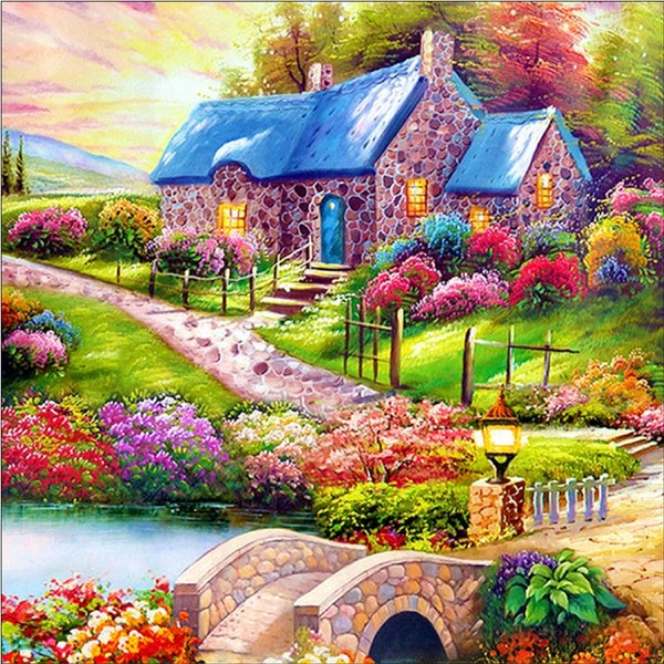 Diamond Painting Art Kit I1632MZ0 Carousel 1