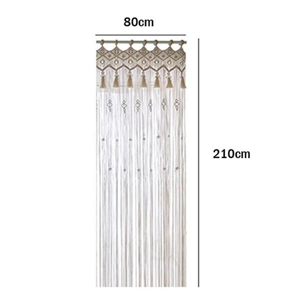 Macrame Curtain Wall Hanging Door Divider I1426MZ0 Carousel 10