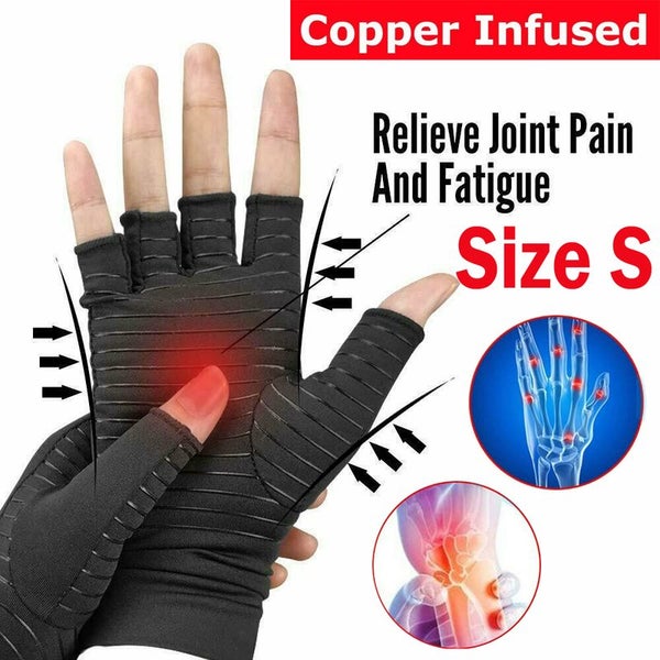 Compression Gloves Wrist Brace Support S I0580BK1 Carousel 2