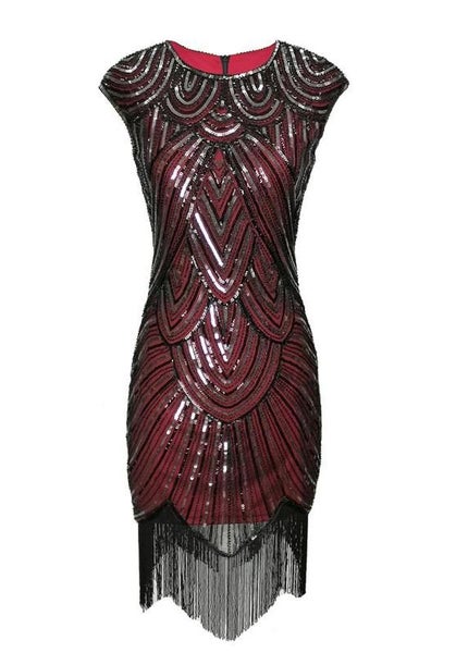 Flapper Dress Ball Dress Evening Dress Womens Clothing Size 10 J2097RD2 Carousel 4