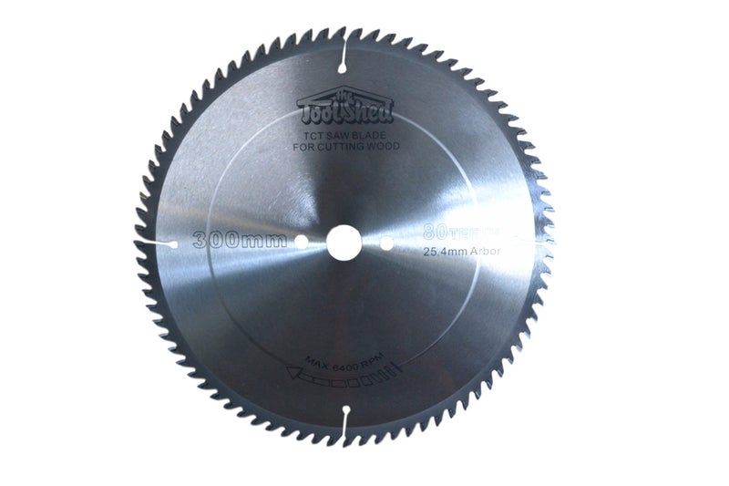 ToolShed Mitre/Table Saw Blade TCT 300mm 80T 25.4m Carousel 1