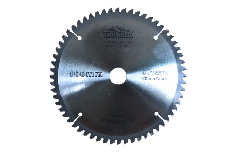 ToolShed Circular Saw Blade Multi Material TCT 165 Carousel 1