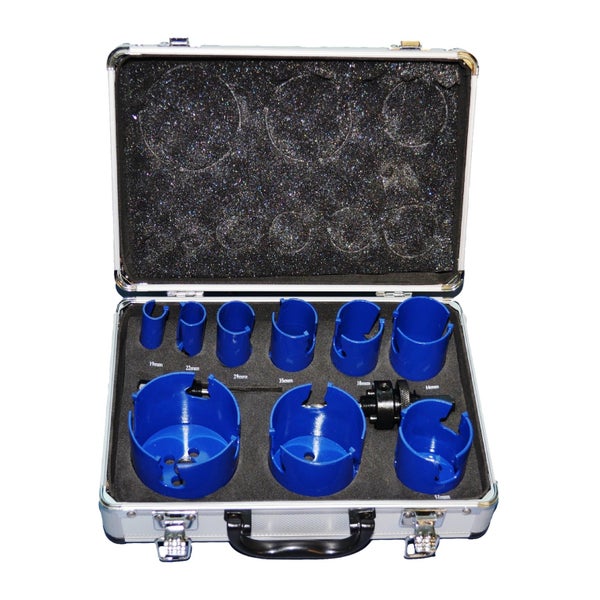 ToolShed Holesaw Set Tungsten Tipped 11pc Carousel 1