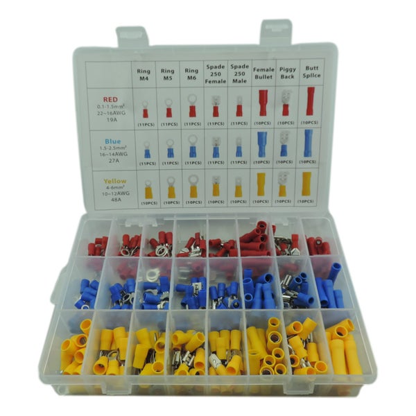 ToolShed Insulated Crimp Connectors - 250pc Carousel 1