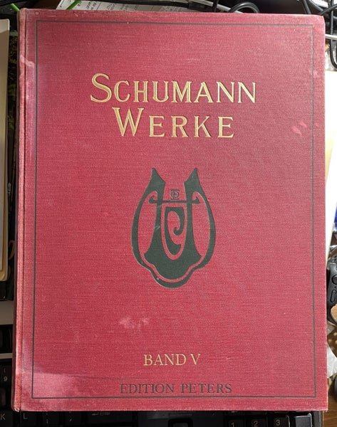 Schumann Werke Band V Edition Peters Carousel 1