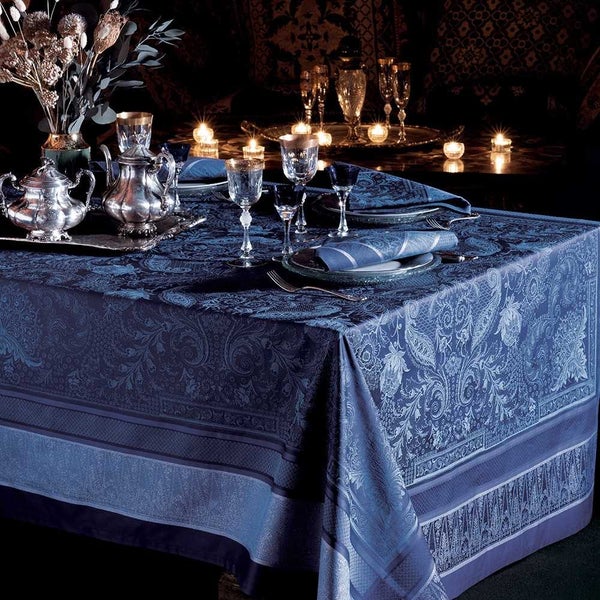 Garnier-Thiebaut Persina Crepuscule Tablecloth 174x364cm Carousel 1