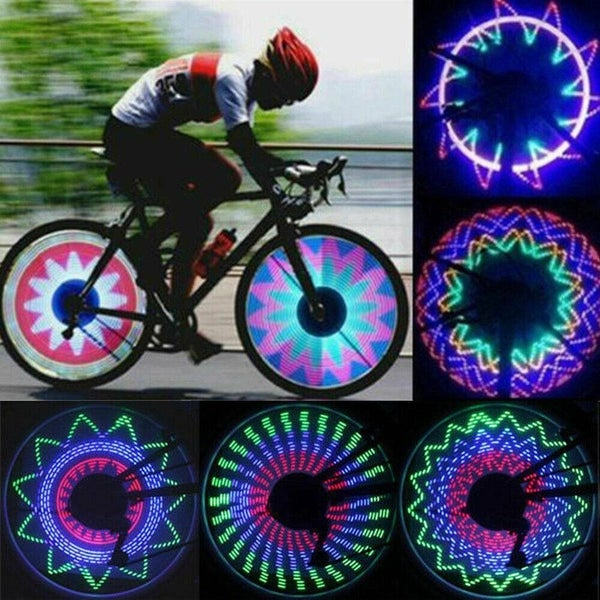 NEW new Bike Light LED Wheel Signal Tire Rim Bicycles Lights *Clearance* Carousel 1