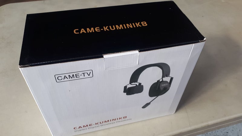 Wireless Headset 450m range w/carry case, 1 Single & 1 Dual Ear by Came-TV Carousel 8