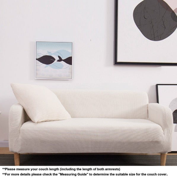 NEW new Couch Cover 4 Seats Stretch Couch Cover Elastic Fabric *Sale NOW* Carousel 2