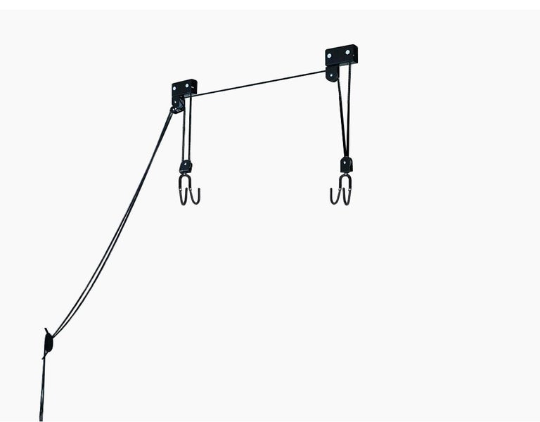 Monvelo Kayak Hoist Pulley 54KG Bike Holder Lift Garage Ceiling Storage Rack Carousel 1