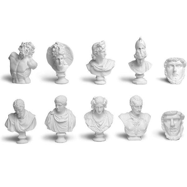 NEW new Resin Greek Bust Statue Roman Greek Mythology Figurine*Hot SALE Carousel 2