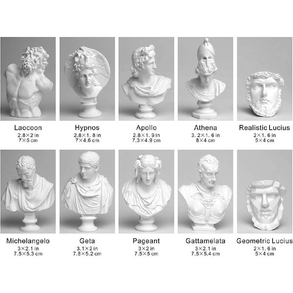 NEW new Resin Greek Bust Statue Roman Greek Mythology Figurine *Clearance*62960461752322112