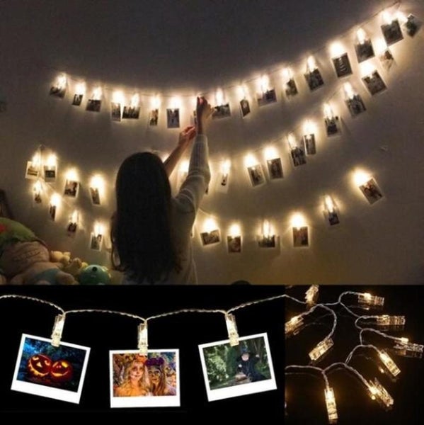Photo Peg Clip String Lights 5M 50 LED 2004261 Carousel 1