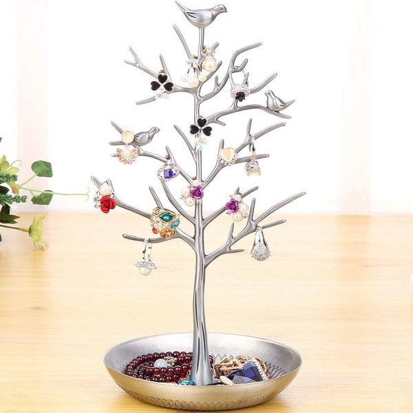Bird Tree Jewellery Display Rack Holder Storage Organiser 2028504 Carousel 1