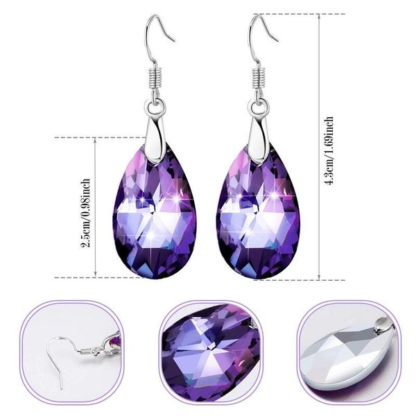 12 Pair Crystal Earrings B0403CF0 Carousel 2