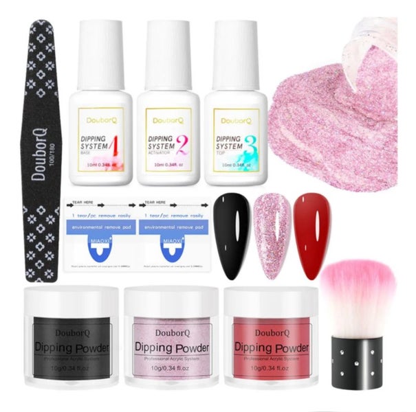 Nail Art Dipping Powder Manicure Set Nail Essential Kit I1454FO0 Carousel 2