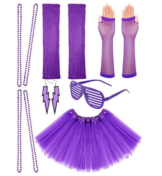 80s Costume Accessories Set I0436PP0 Carousel 2