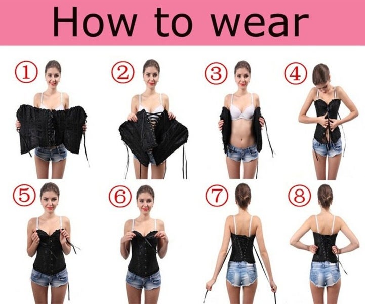 Black Corset Lingerie Size 18 2201216 Carousel 4