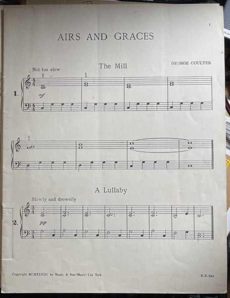 Banks Edition No 240 Airs and Graces by George Coulter Carousel 2