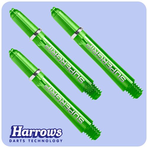 Harrows Supergrip Stems - Green - Medium Carousel 1