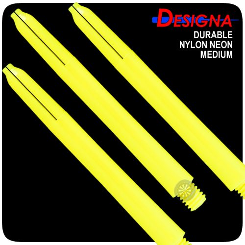 Designa Nylon Stems - Medium - Neon Yellow Carousel 1