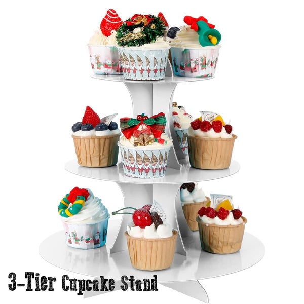 NEW new Cupcake Tower Stand Cake Bakeware Tin Mould Trays*Hot SALE Carousel 1