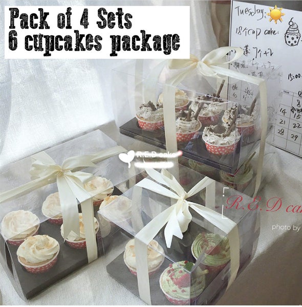Brand New Cupcake Box Cake Stand Transparent Display Box*Hot SALE Carousel 2