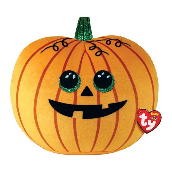 Ty Halloween Seeds the Pumpkin 10" Squish-A-Boos Carousel 1