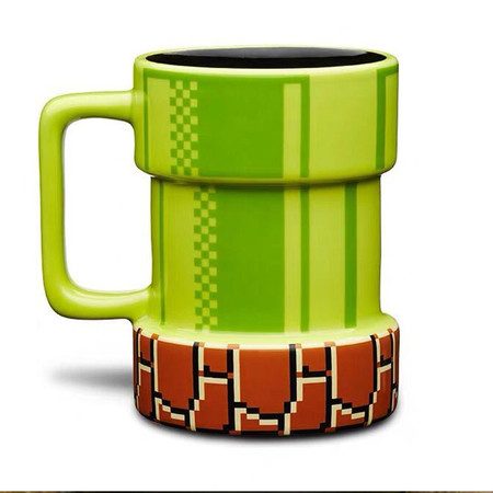 Super Mario Warp Pipe Ceramic Coffee Mug Carousel 1