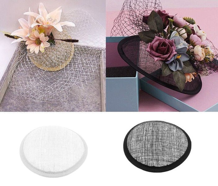 Women DIY Round Base For Fascinator Party Hat Millinery Craft Making Carousel 1