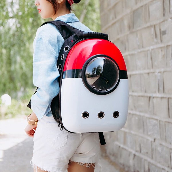 Cat carrier cage Pet Backpack Cat bag Transparent Cat Carrier Bag Puppy carrier Carousel 1