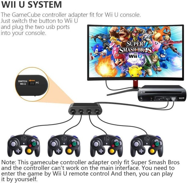 Gamecube Adapter for Nintendo Switch Carousel 2