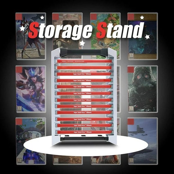 Game Card Box Storage Stand Carousel 2