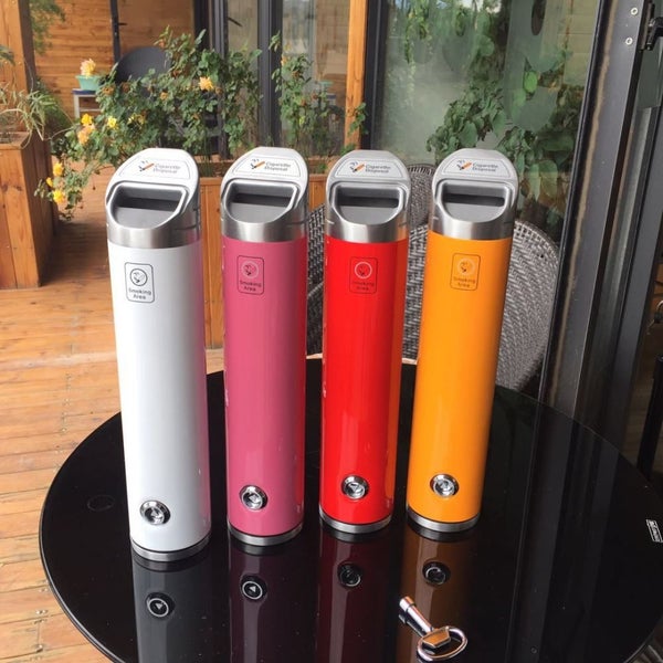 Wall Mounted Ashtray (YB-HW20138-Colour) Carousel 2