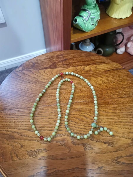 chinese large jade necklaces x 2 Carousel 2