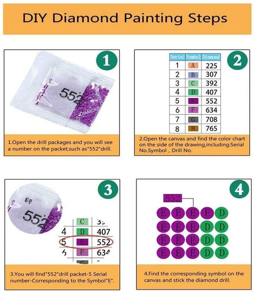 NEW 5D Diamond Painting DIY Kits 30x30CM - Tiger Carousel 11