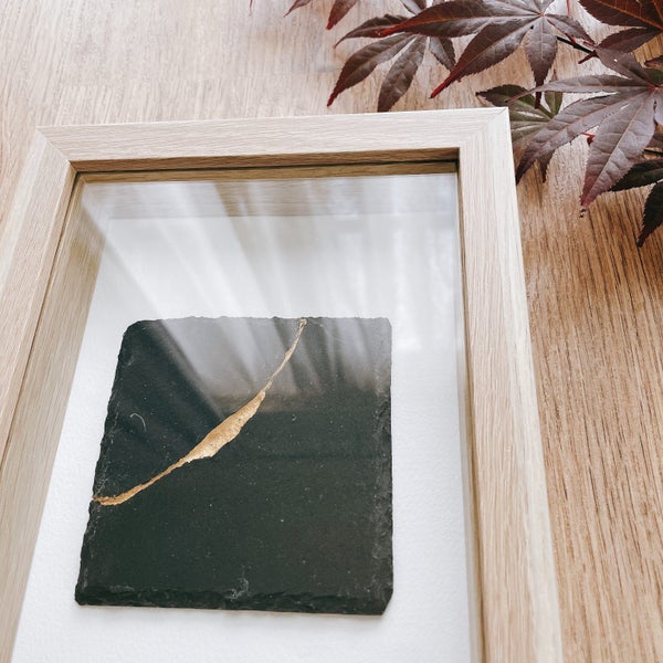 Kintsugi framed item: Slate 04 Carousel 1