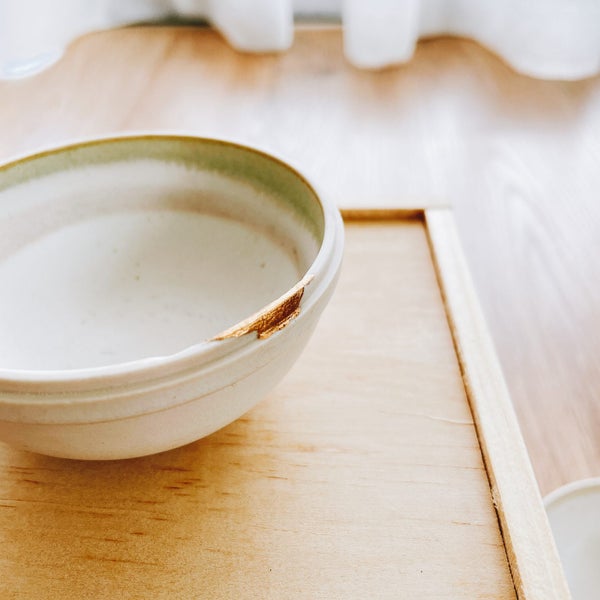 Kintsugi Trinket Bowl - Vintage Lidded Bowl Carousel 2