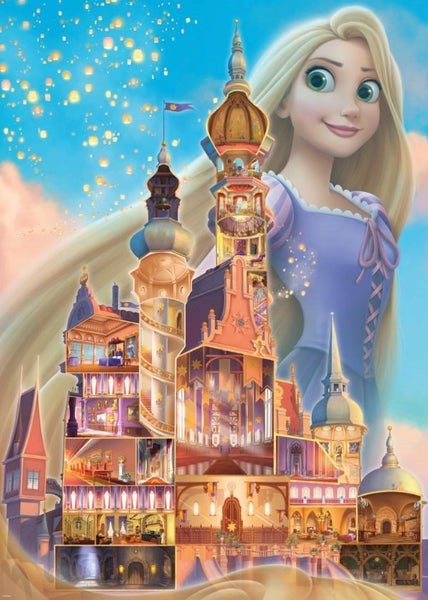 Ravensburger Disney Castles: Rapunzel 1000pc Carousel 2
