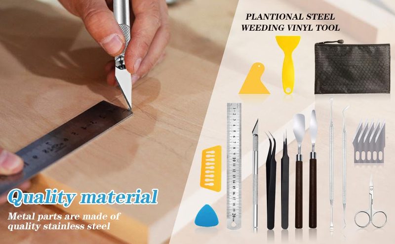 18pcs Plantional Steel Weeding Vinyl Tool Set I1418MZ0 Carousel 8