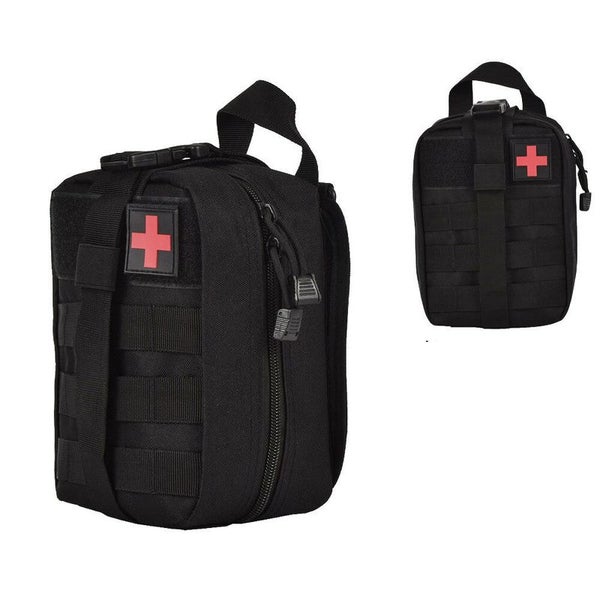 Tactical First Aid Bag Military Utility Pouch Emergency Rescue Package E0392BK0 Carousel 1