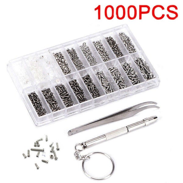 Screws Nut Screwdriver Watch Eyeglass Sun Glasses Repair Tool Set Kit I1669SV0 Carousel 2