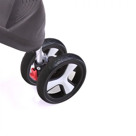 Pet Stroller Dog Cat Cage Puppy Pushchair Travel Walk Carrier Pram 4 Wheels Carousel 4
