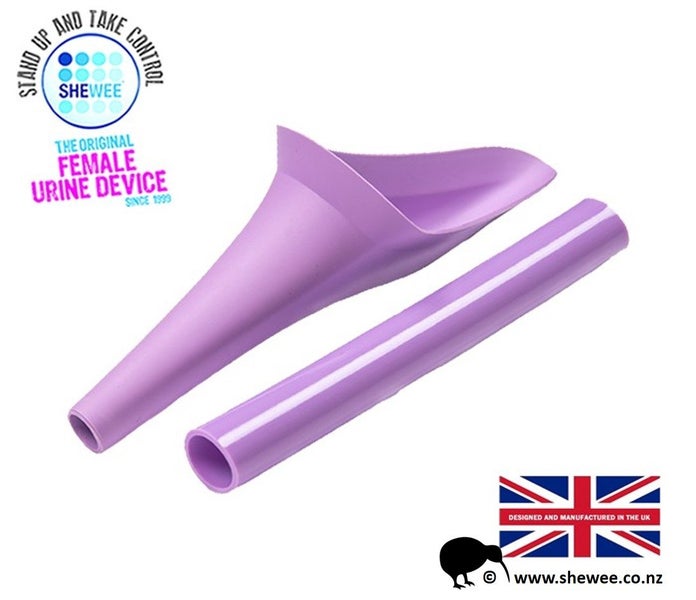 GENUINE SHEWEE FLEXI - Lilac - Female Urination Device - Girls Pee Standing Up! Carousel 1
