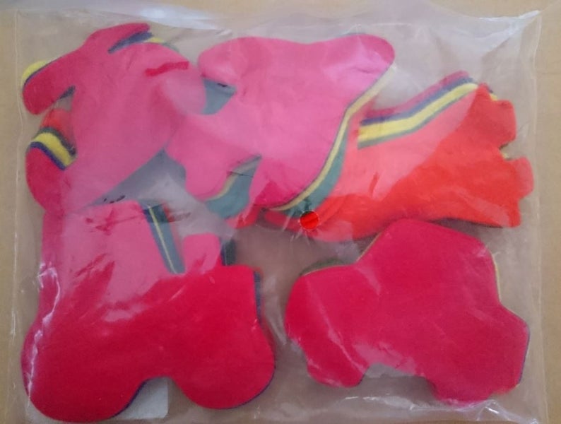 FELT PIECES CUT OUT TRANSPORT SHAPES. 50Pieces, RP $14.50 - $5 BUY NOW Flipper3 Carousel 1